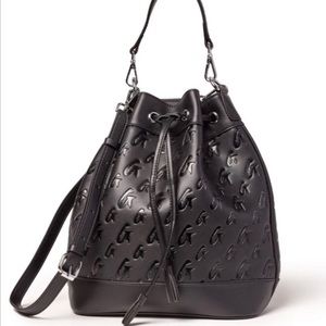 Large Glamaholic Black Bucket Bag & dustbag